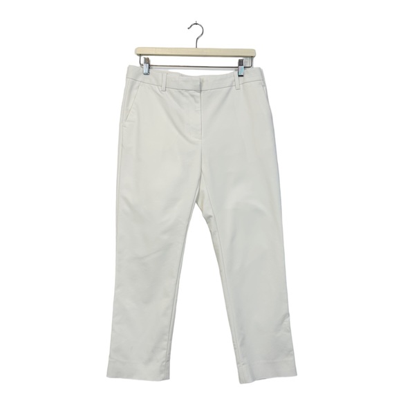 3.1 Phillip Lim | Off White Tapered Leg Trouser Pants Size 8 - Picture 2 of 14